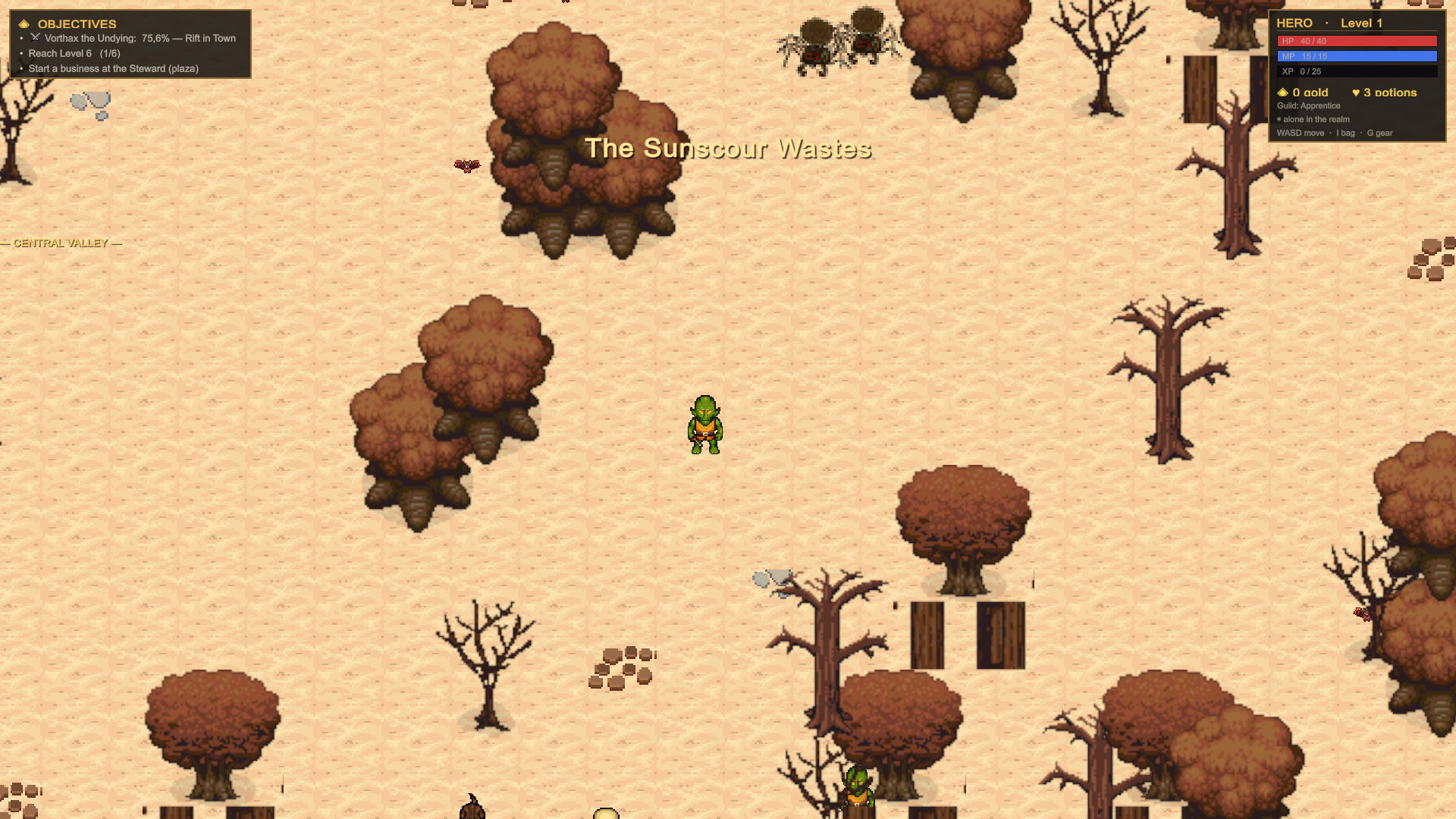 The Sunscour Wastes